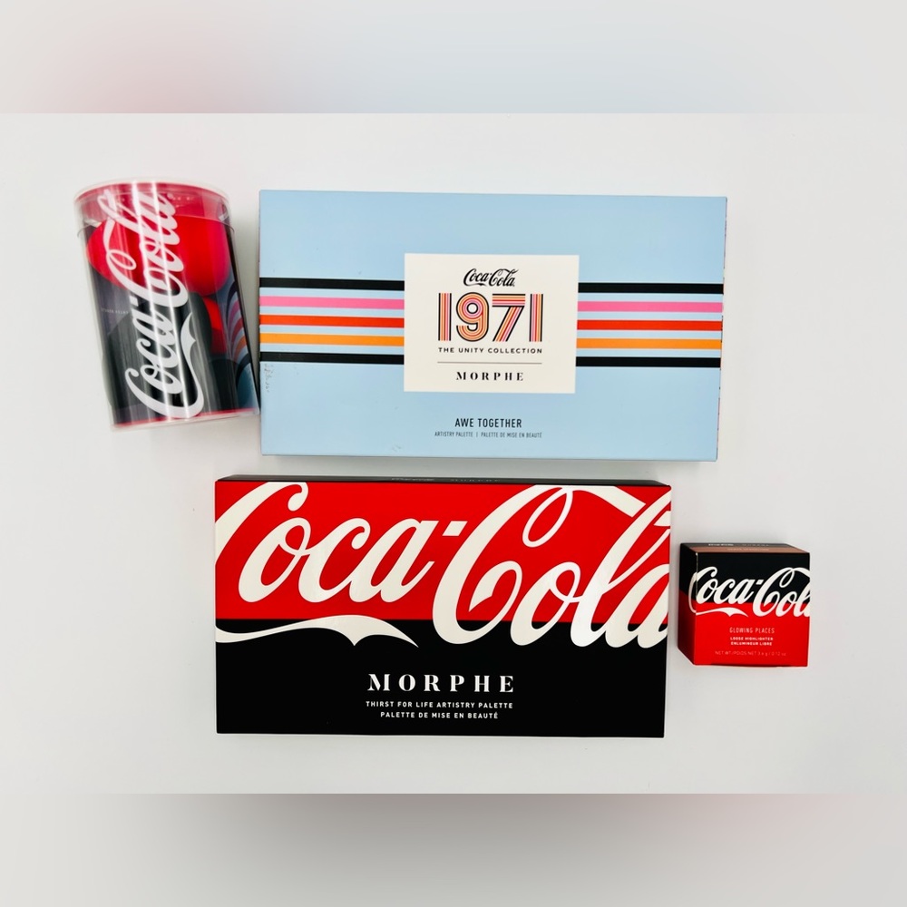 NIB Morphe x Coca Cola 4-piece Set